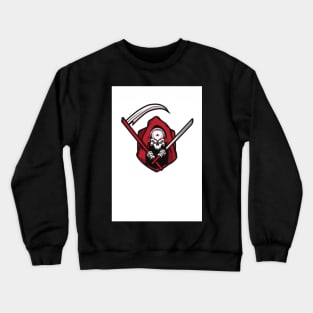 Black and Red Gaming logo Crewneck Sweatshirt